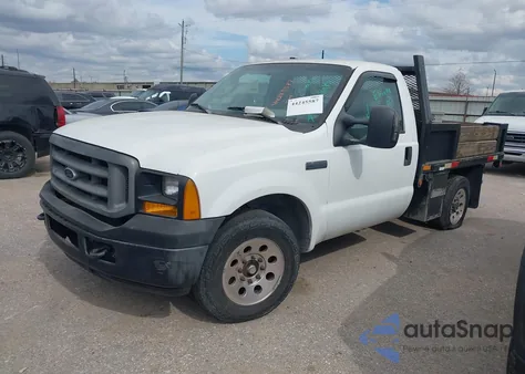 2007 Ford F-250 Xl/Xlt из США, поврежденный, VIN 1FTNF20547EB48080